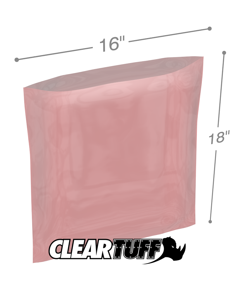 16" x 18" 4 Mil AntiStatic Poly Bags