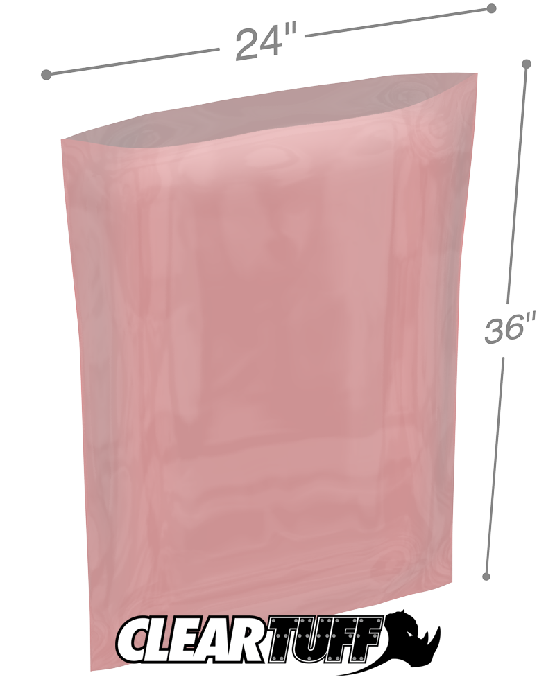 24" x 36" 2 Mil AntiStatic Poly Bags