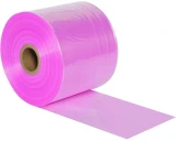 Pink 10 x 2150 2 Mil Anti-Static Poly Tubing on Roll