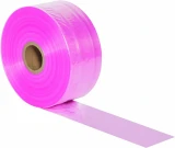 Pink 5 x 2150 2 Mil Anti-Static Poly Tubing on Roll