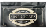 Laminated Black Opaque Side of 10x5.5 5 Mil Zipper Locking Fine Cigars Bags