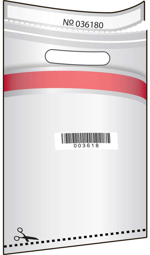 Bank Deposit Bags Tamper Evident Custom