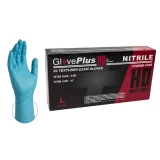 GlovePlus Premium Blue Nitrile Gloves 7 mil - Large