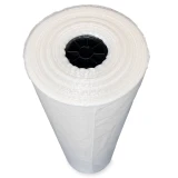 Roll of 55 Gallon Drum Cap Sheet - 2 Mil Clear Plastic 30 x 30