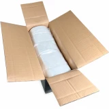 Case of 21 x 4 x 72 .5 Mil Clear Dry Cleaning Bags