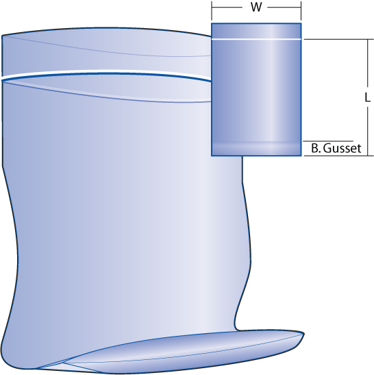 Custom Bottom Gusset Zip Locking Bag