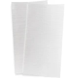 Sheets of Twist Ties for 20 Pound Plain Top PURE ICE ice bags - Polar Bear