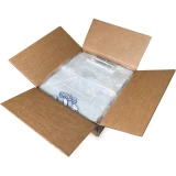 Case of 20 lb Ice Bags with Plastic Wicket PURE ICE