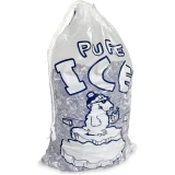 Ice in 8 lb. Pure Ice Drawstring Ice Bag