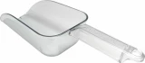 Crystal Clear 32 Ounce Plastic Ice Scoop Back