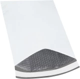 White 12.5x19 bubble lined poly mailers Bulk