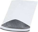 White 6.5x10 bubble lined poly mailers 25 per Case