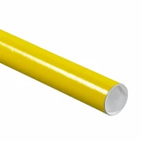 Yellow 3x36 round mailing tubes