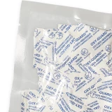 Close up of Oxy-Guard Oxygen Absorbing Packets 50cc Tear Notch