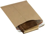 10.5 x 16 Kraft Self Seal Padded Mailer with Book
