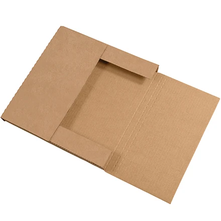 12.5x12.5x.5 Kraft Easy-Fold Mailers