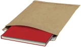 14.25 x 20 Kraft Self Seal Padded Mailing Envelopes Protecting a Book