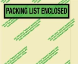 Green & Black Environmental 4.5 x 5.5 Packing List Enclosed Envelopes