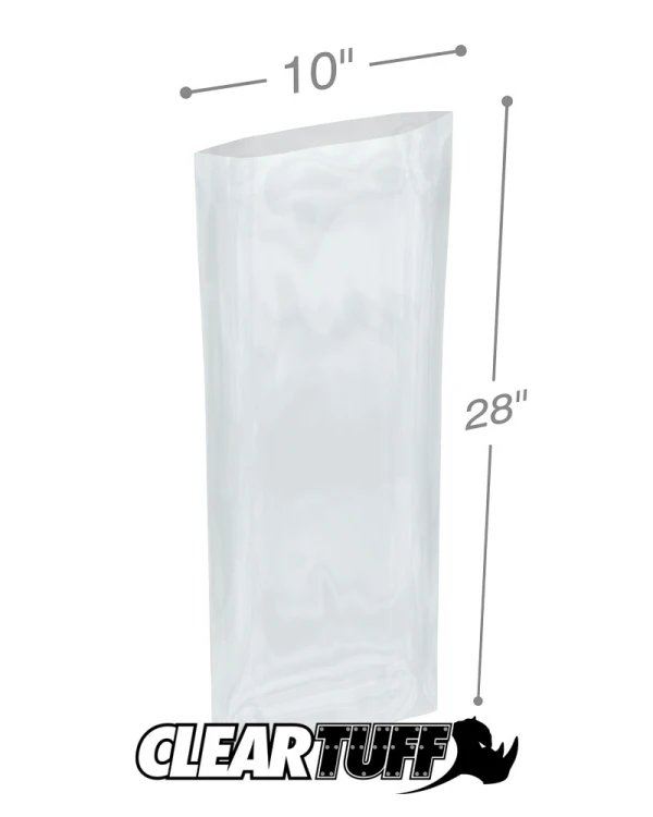 10 x 28 1.5 mil Poly Bags
