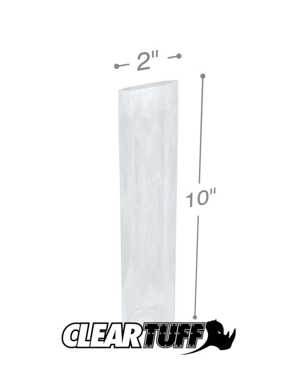 2 x 10 2 mil Poly Bags