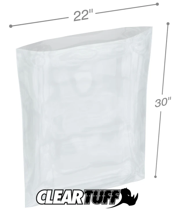 22 x 30 1.25 mil Poly Bags