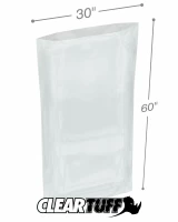 Clear 30 x 60 2 mil Poly Bags