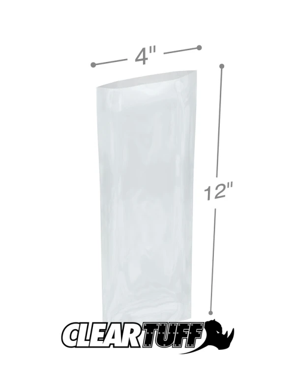 4 x 12 1.5 mil Poly Bags