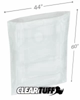 Clear 44 x 60 2 mil Poly Bags