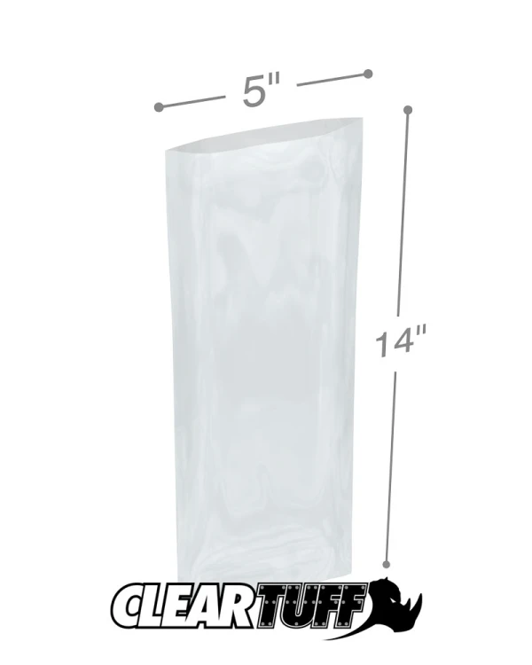 5 x 14 1.5 mil Poly Bags