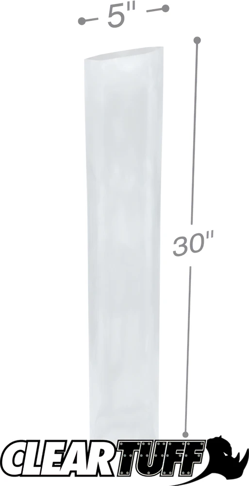 5 x 30 2 mil Poly Bags