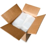 Case of 8 x 4 x 18 .0015 Plastic Gusseted Bags