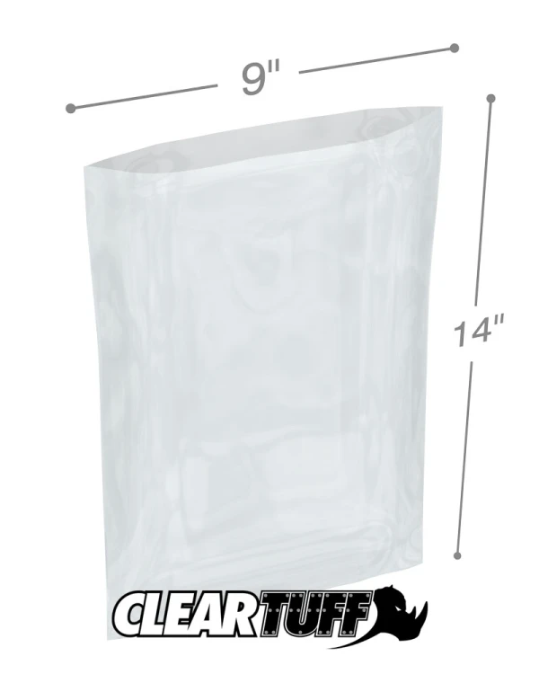 9 x 14 6 mil Poly Bags