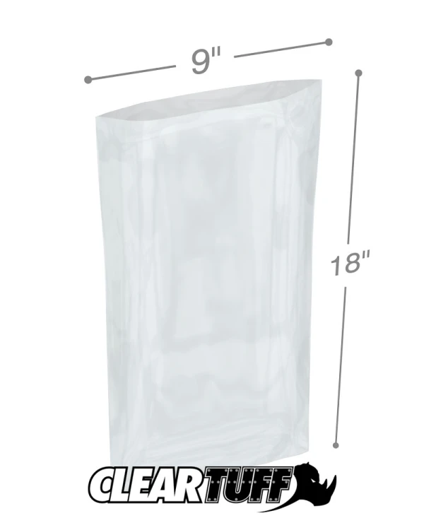 9 x 18 4 mil Poly Bags