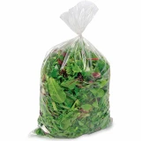 4 x 2 x 12 0.65 mil Food Utility Bags with Greens in Bag