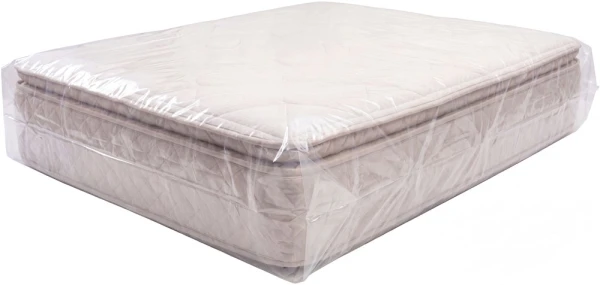 Heavy Duty Pillow Top California Queen Bags 62x18x95 62 x 18 x 95 4 Mil Gusseted Plastic Pillow Top Mattress Bags