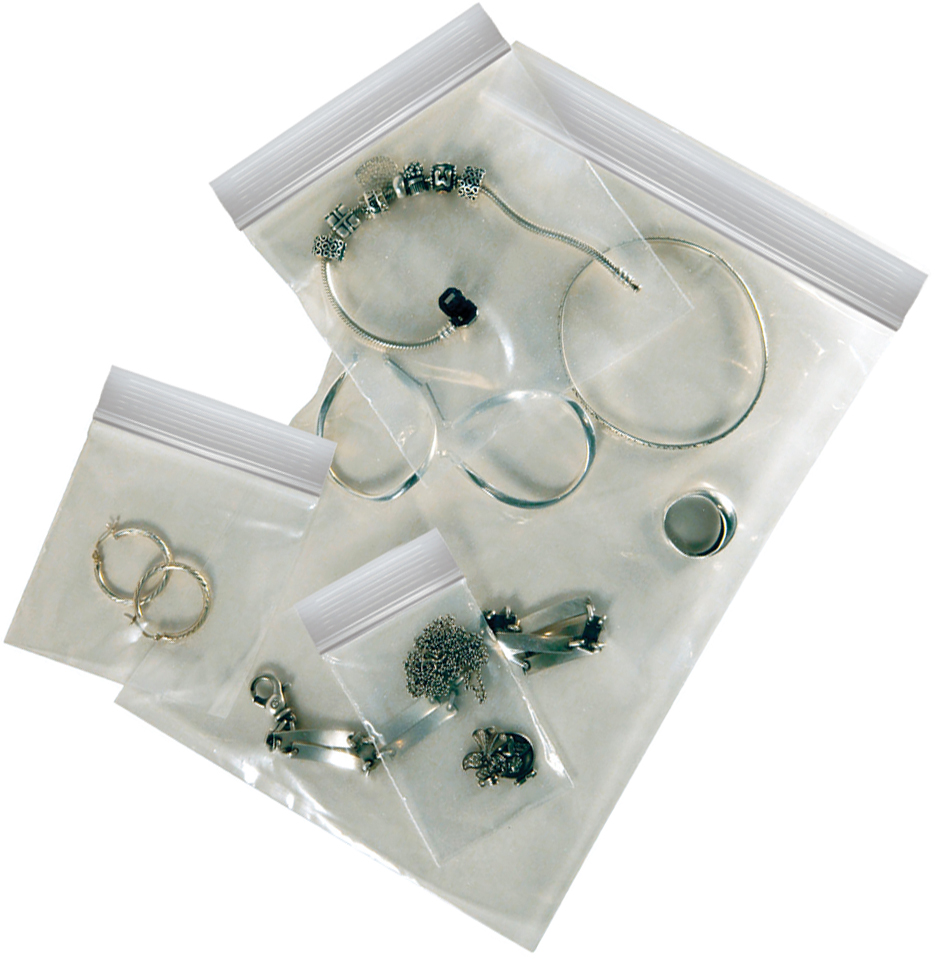 AntiTarnish Jewelry Zip Locking Reclosable Bags