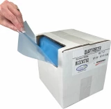 1 Quart Reclosable Poly Food Storage Freezer Bags in Self Dispensing Case