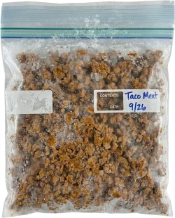 1 Quart Reclosable Poly Food Storage Freezer Bags