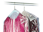Disposable Dry Cleaning Bags on Rolls Clear Plastic Garment Bags