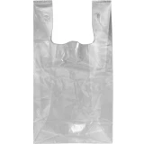 12 x 7 x 22 + 7 Clear Square Bottom T-Shirt Physical Bags