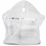 20 x 21   10 Tamper Evident Wave Top Bags