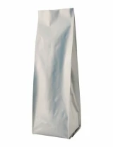 10 lbs Quad Seal Side Gusset Bags with PET ALU LLDPE