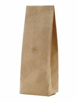 Kraft 8 oz. Side Gusset Bags with Valve