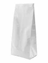 White 5 lbs Side Gusset Bags