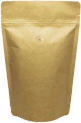 2 lb Stand Up Pouch with valve Kraft KRAFT/ALU/LLDPE