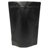 2 lb Stand Up Pouch Matte Black MBOPP/PET/ALU/LLDPE