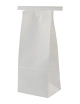 1/2 lb White Paper Bag w/Tin Tie