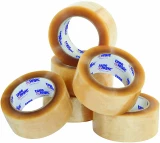6 Rolls stacked of 2 x 110 yds Natural Rubber Tape