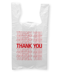 Thank You Bags Take Out Thank You T Shirt Bags