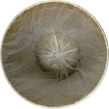 55 Gallon Natural High Density Garbage Can Liners 36
